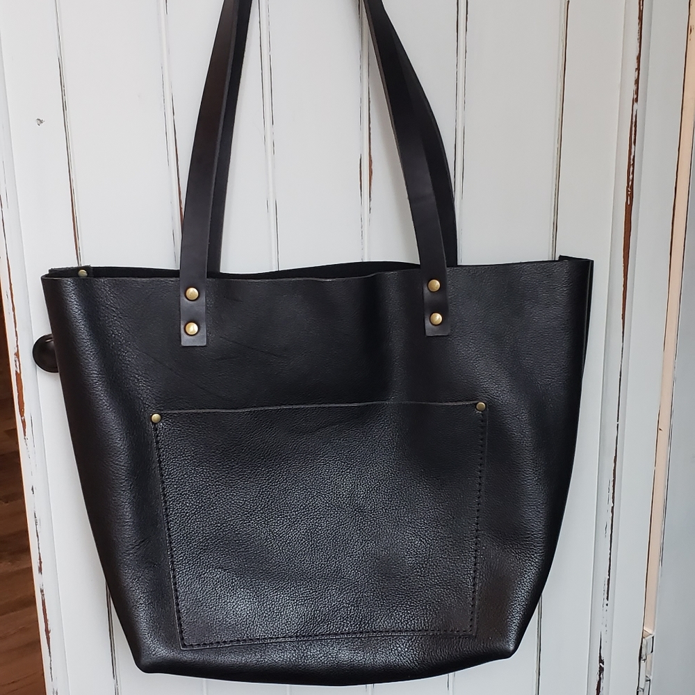 Portland Leather Goods classic large tote